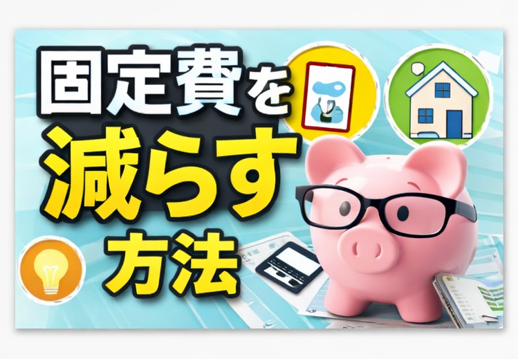 【2026年版】固定費を見直すのが最強な理由|今日からできる削減手順と優先順位