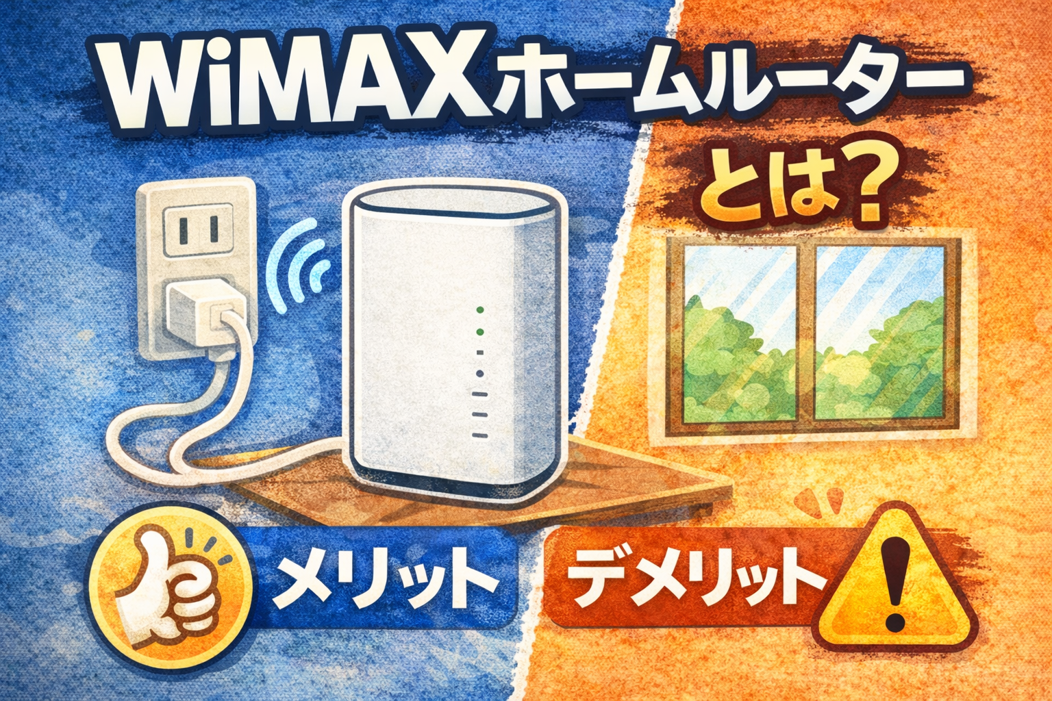 WiMAXホームルーターとは？メリット・デメリットとおすすめを解説【2026年】