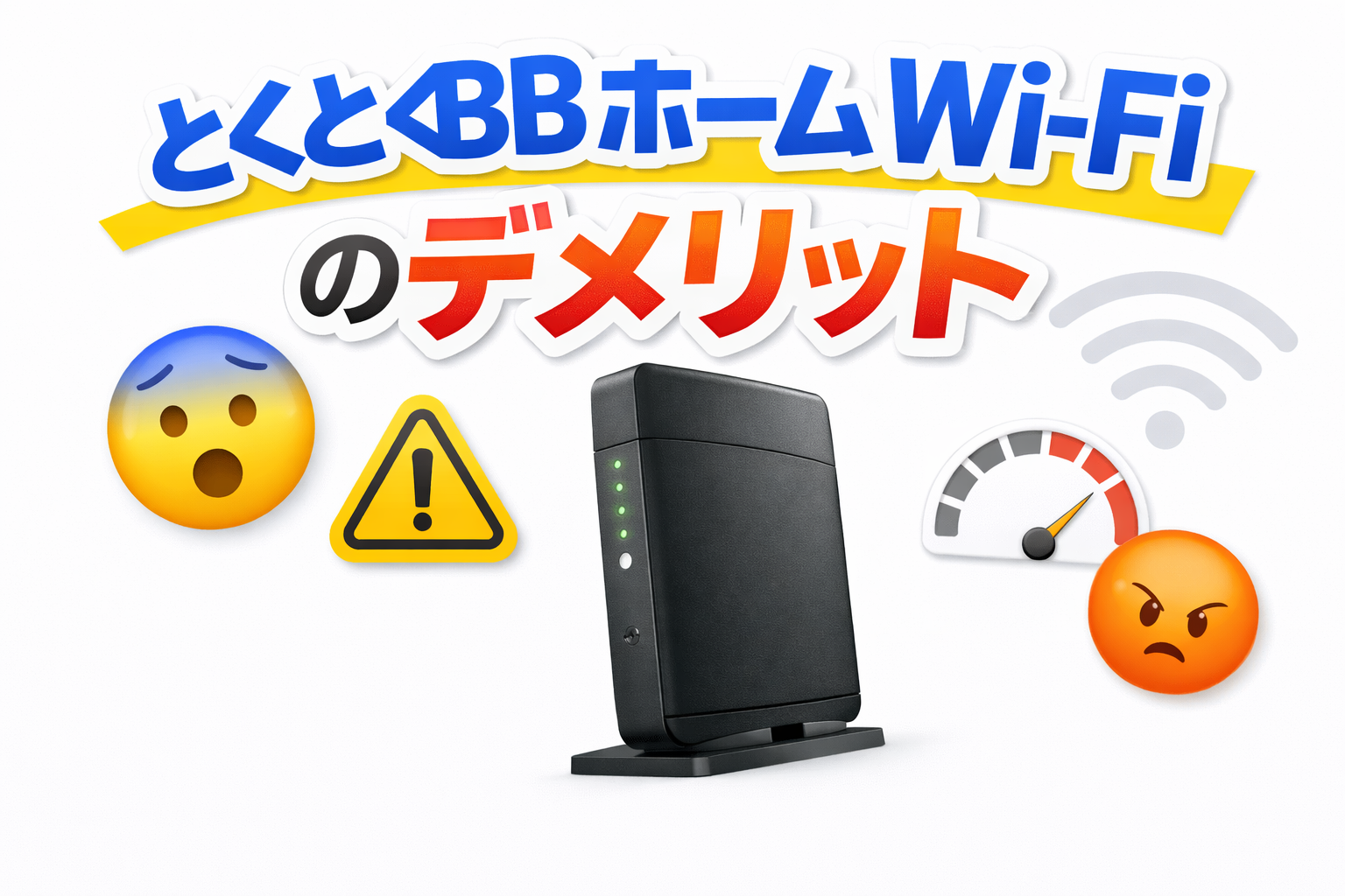 【2026年版】とくとくBBホームWi-Fiのデメリットは?注意点と後悔しない選び方
