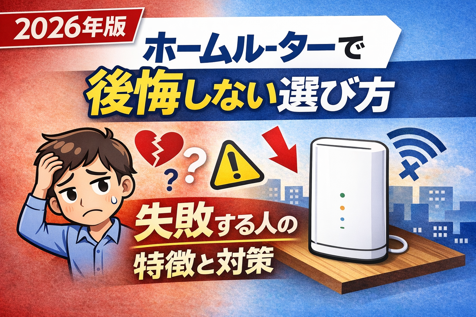 ホームルーター 後悔しない選び方